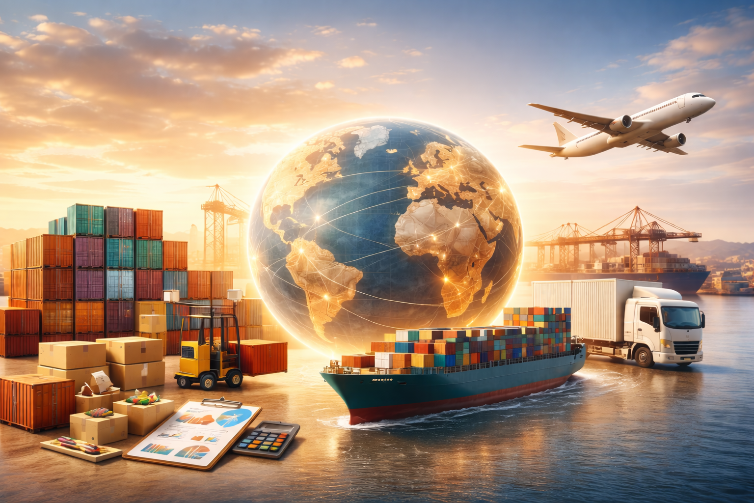 حجم التجارة